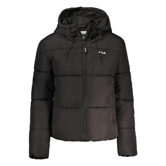 Fila Black Polyester Women's Jacket