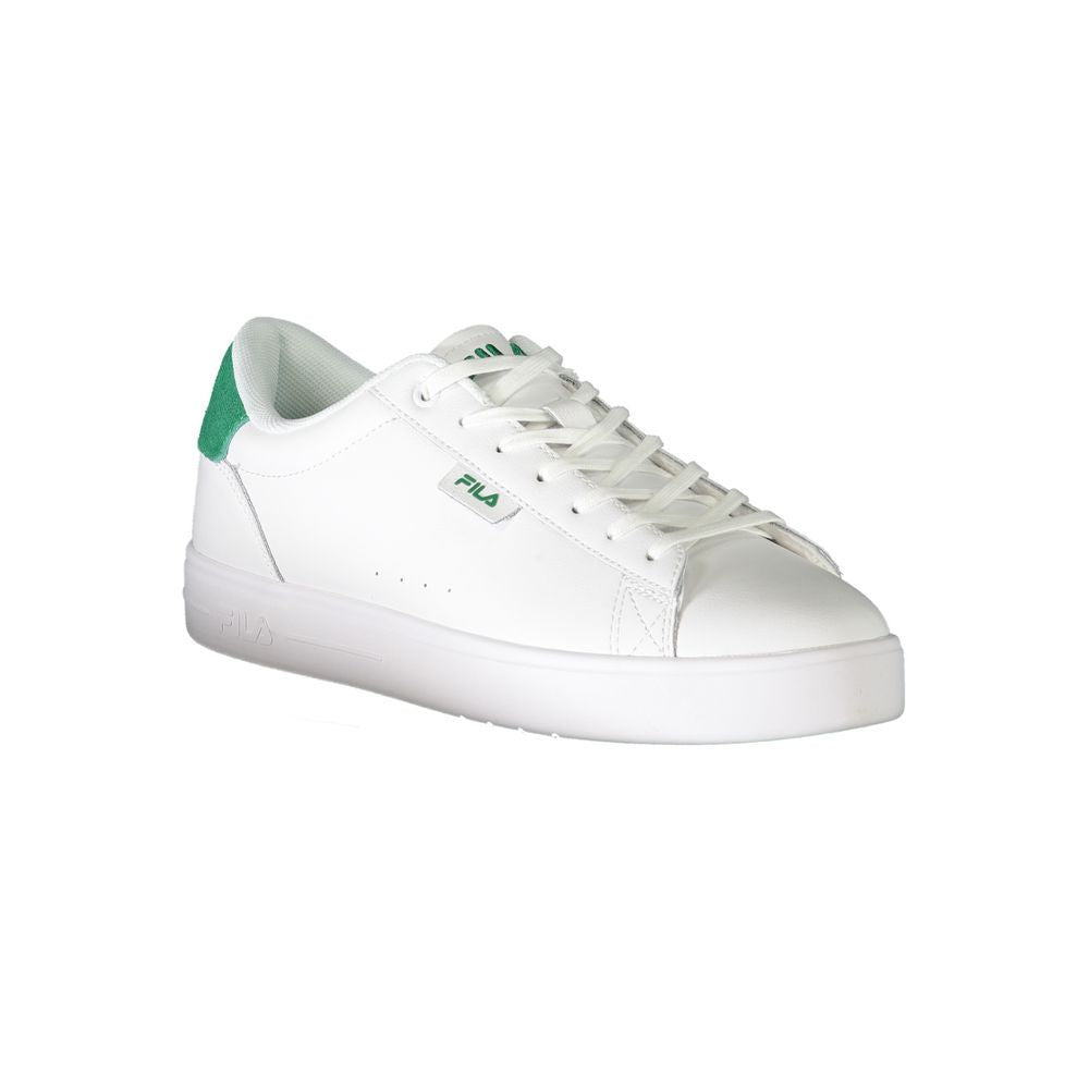 Fila White Polyethylene Men's Sneakers