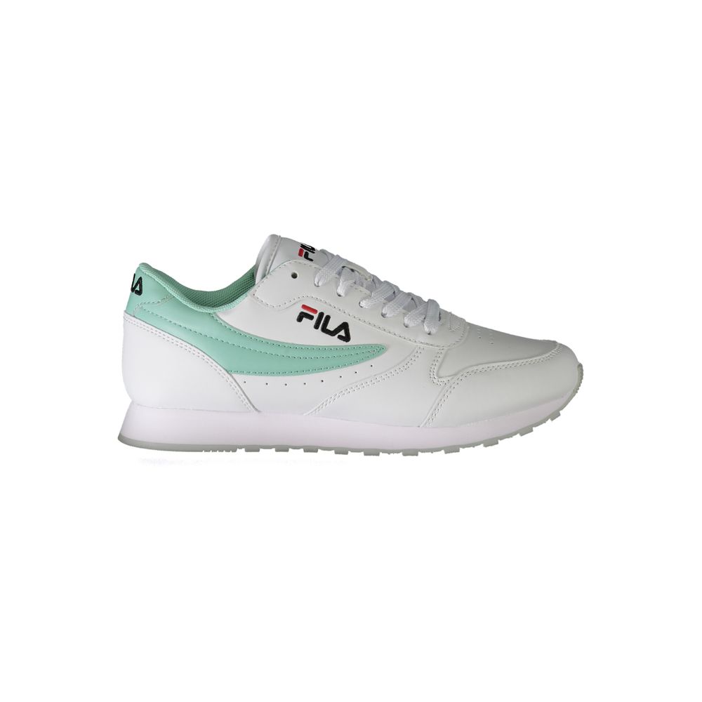 Fila White Polyester Women's Sneaker