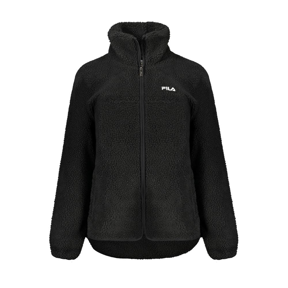 Fila Black Polyester Women's Jacket