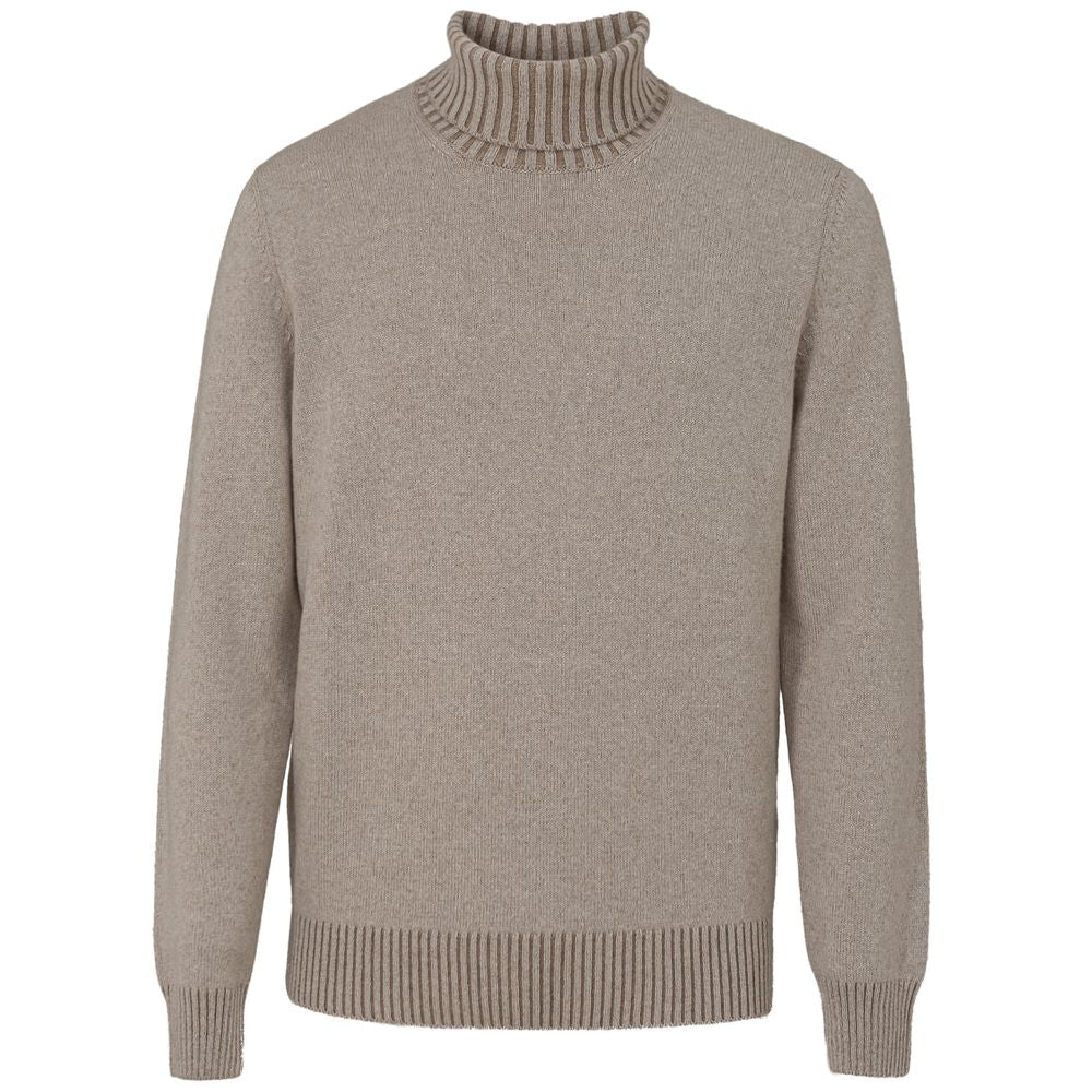 Gran Sasso Beigefarbener Kaschmirpullover