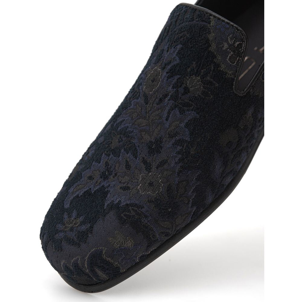 Etro loafers in blue leather