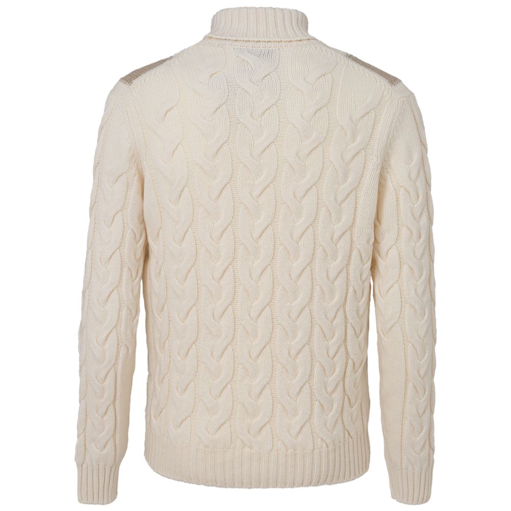 Gran Sasso bicolor wool sweater