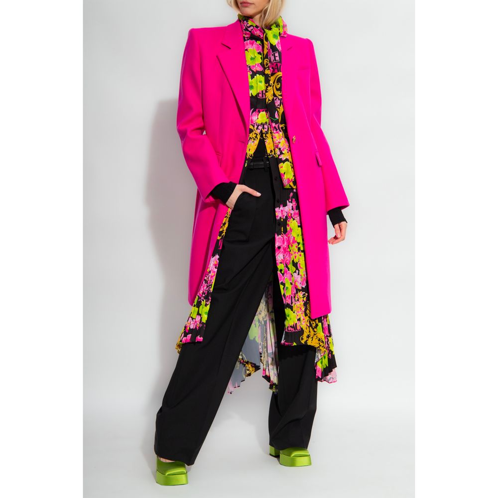 Versace Fuchsia Viscose Jackets &amp; Coats