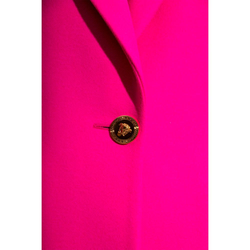 Versace Fuchsia Viscose Jackets &amp; Coats