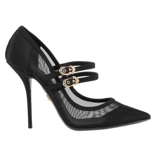 Dolce &amp; Gabbana Black Polyamide Pump