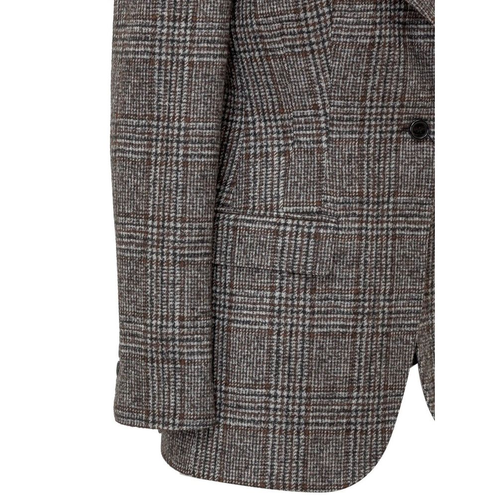 Dolce &amp; Gabbana Brown Wool Jackets and Coats