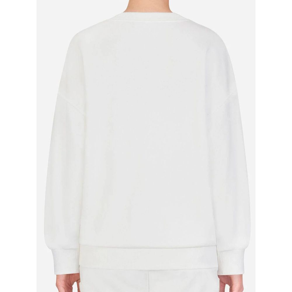 Dolce &amp; Gabbana white cotton sweater