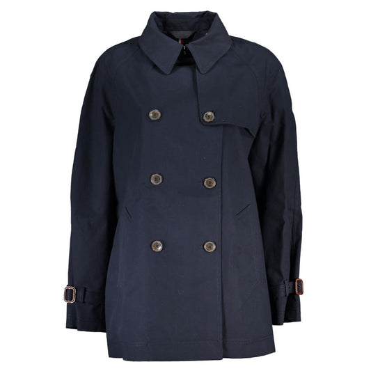 Tommy Hilfiger Blue Cotton Jackets &amp; Coats