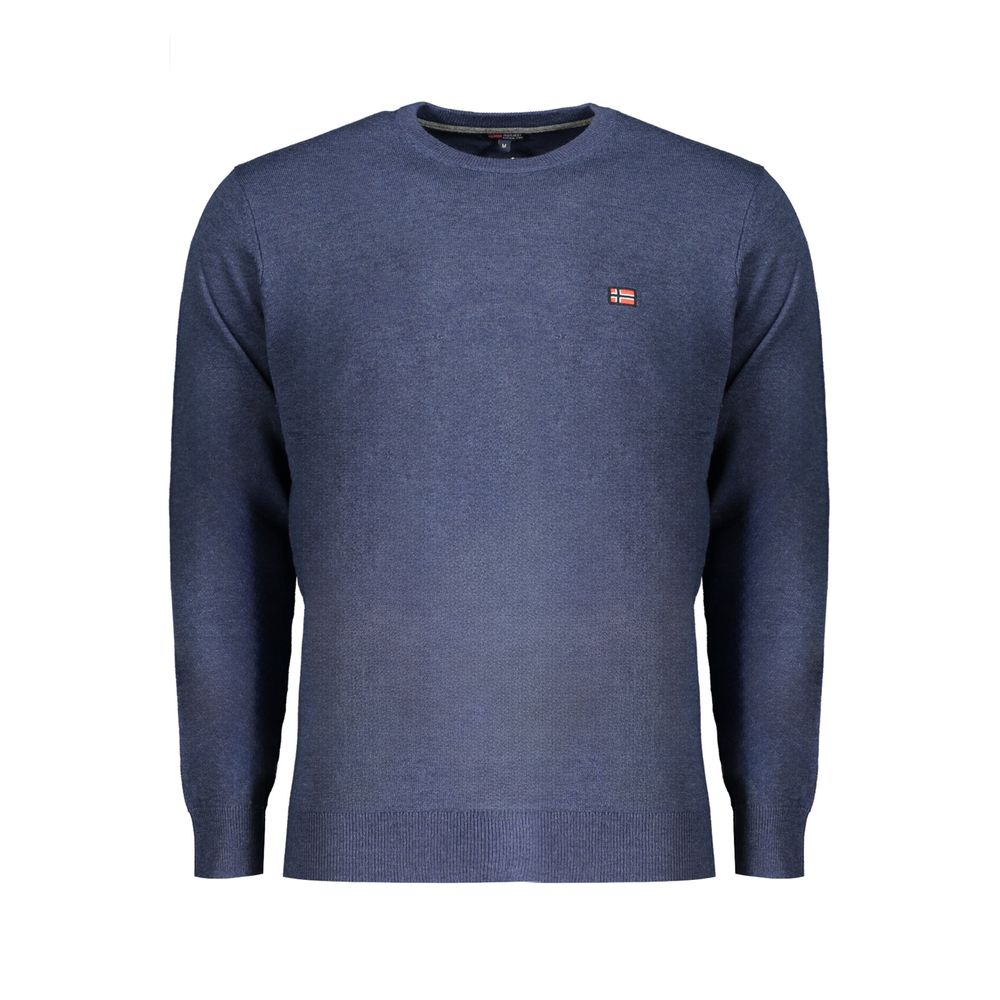 Norway 1963 Blue Wool Sweater for Men