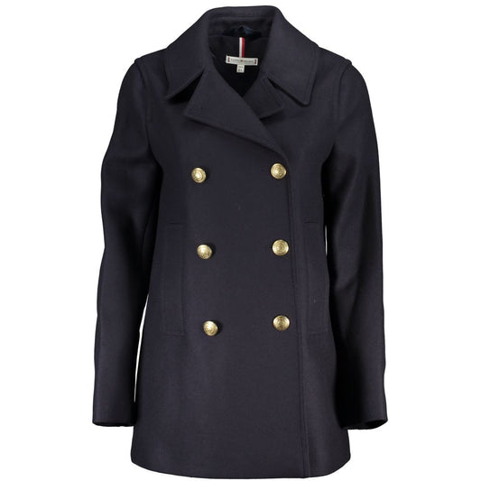 Tommy Hilfiger Blue Fabric Jackets &amp; Coats