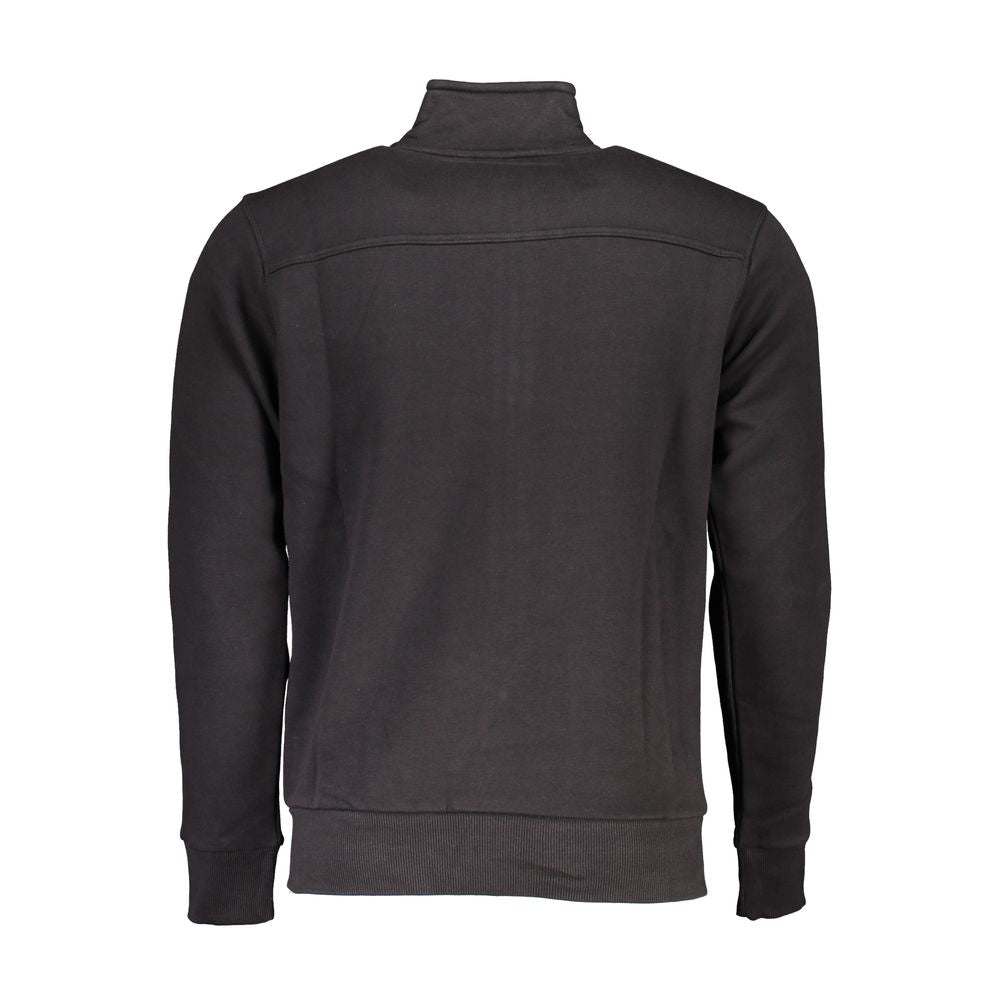 US Grand Polo Black Cotton Sweater