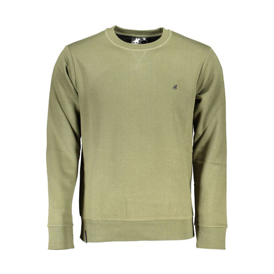 US Grand Polo Green Cotton Sweater