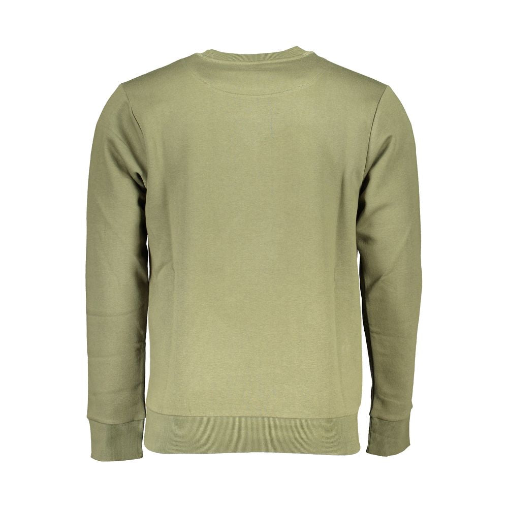 US Grand Polo Green Cotton Sweater