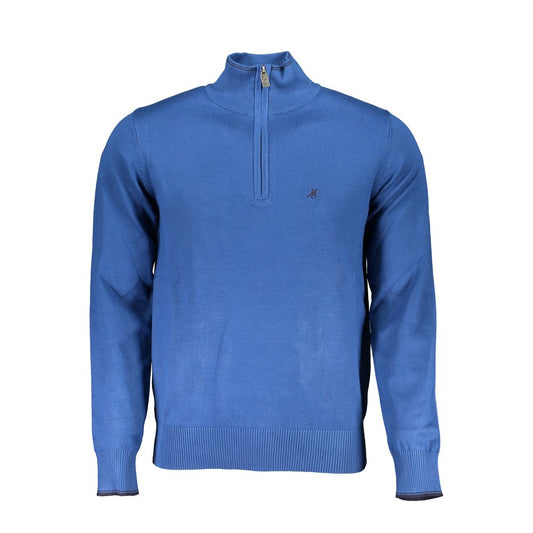 U.S. Grand Polo Blauer Nylon-Pullover