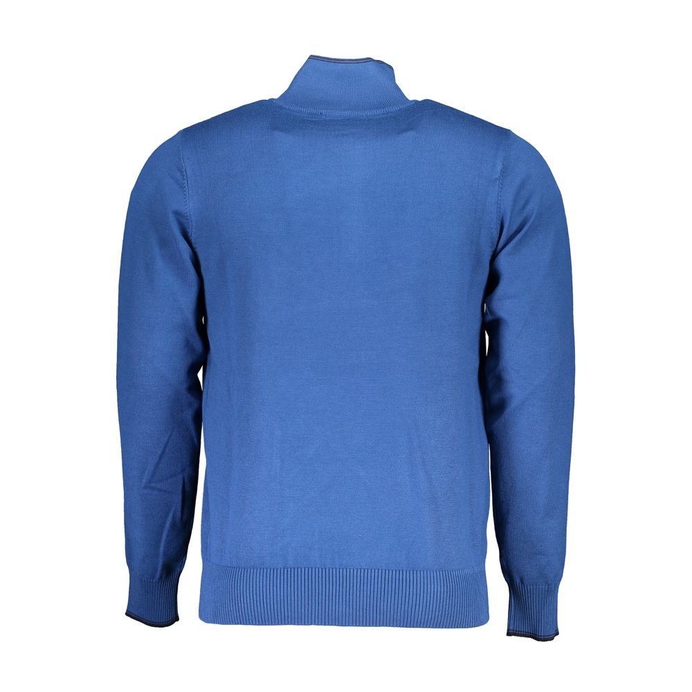 U.S. Grand Polo Blauer Nylon-Pullover