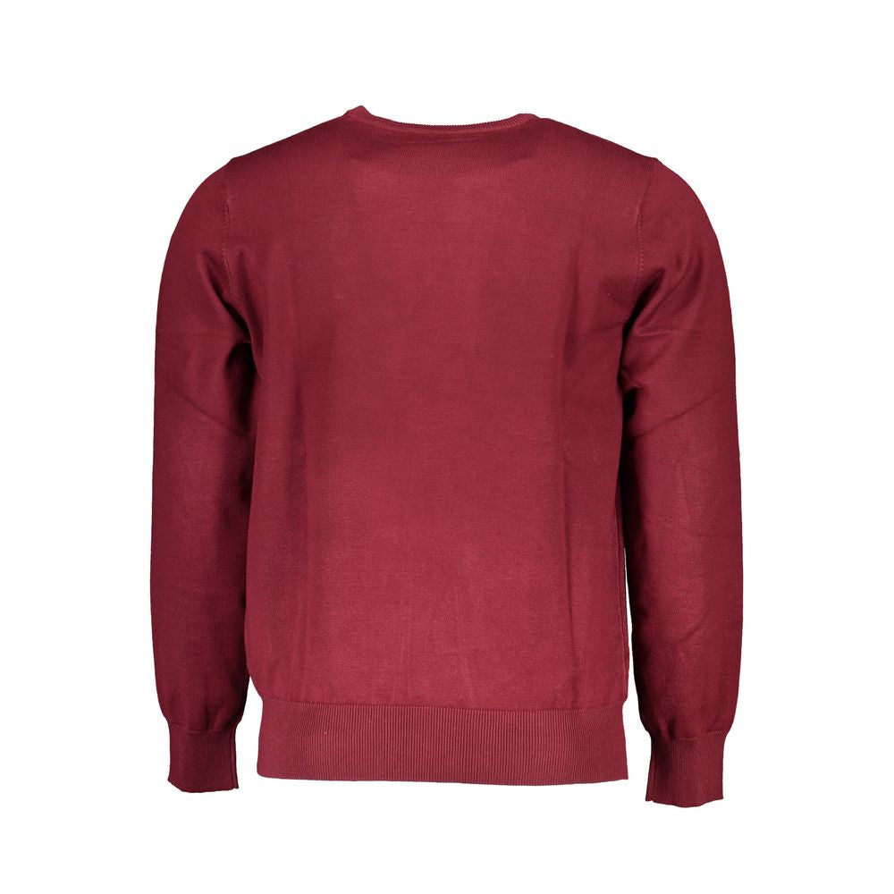 US Grand Polo Red Nylon Sweater