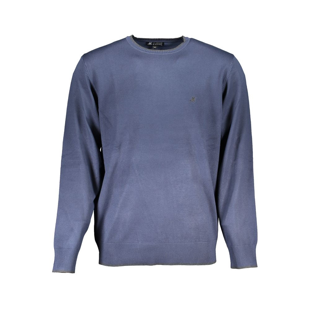 US Grand Polo Blue Nylon Sweater