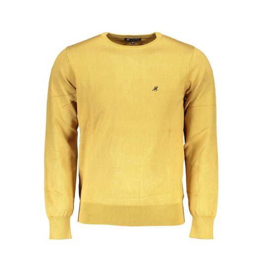 US Grand Polo Yellow Nylon Sweater