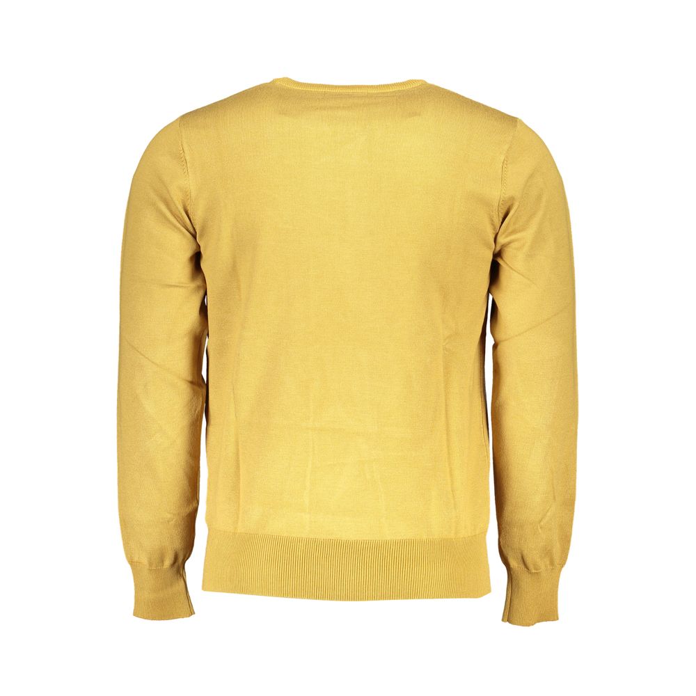 US Grand Polo Yellow Nylon Sweater