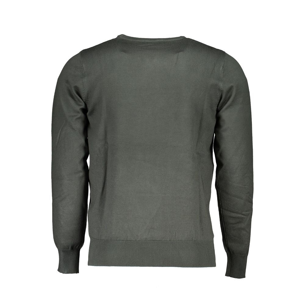 US Grand Polo Green Nylon Sweater