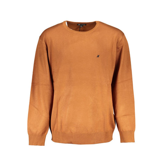 U.S. Grand Polo Brauner Nylon-Pullover