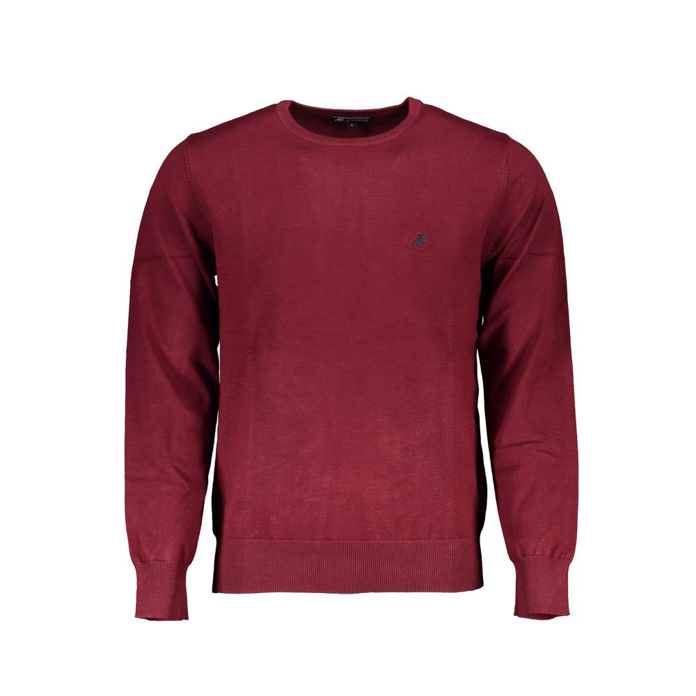 US Grand Polo Red Nylon Sweater