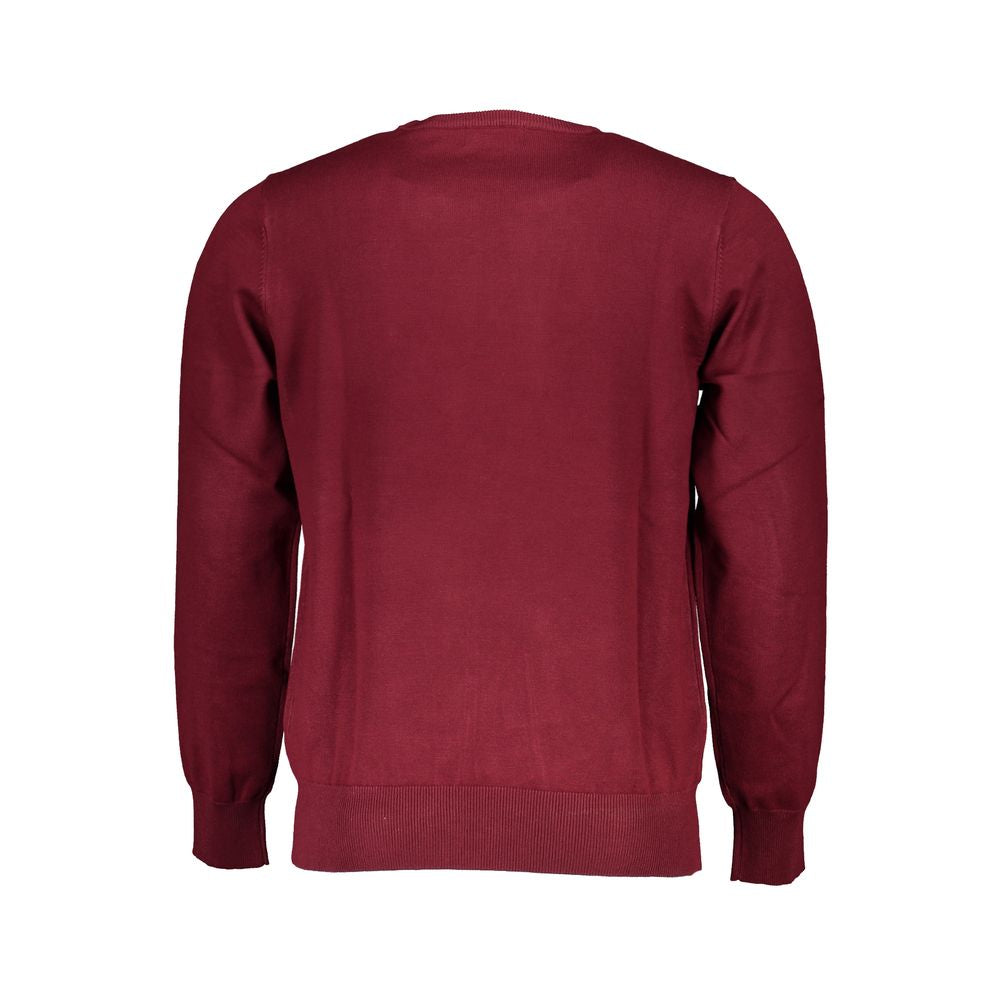 US Grand Polo Red Nylon Sweater