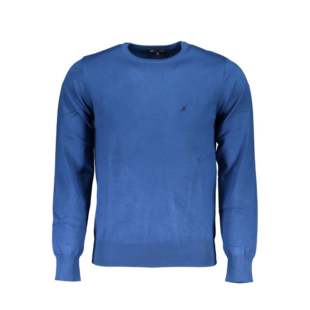 U.S. Grand Polo Blauer Nylon-Pullover