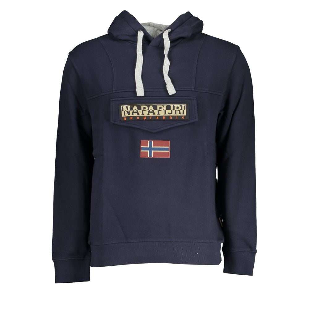 Napapijri Blauer Baumwollpullover