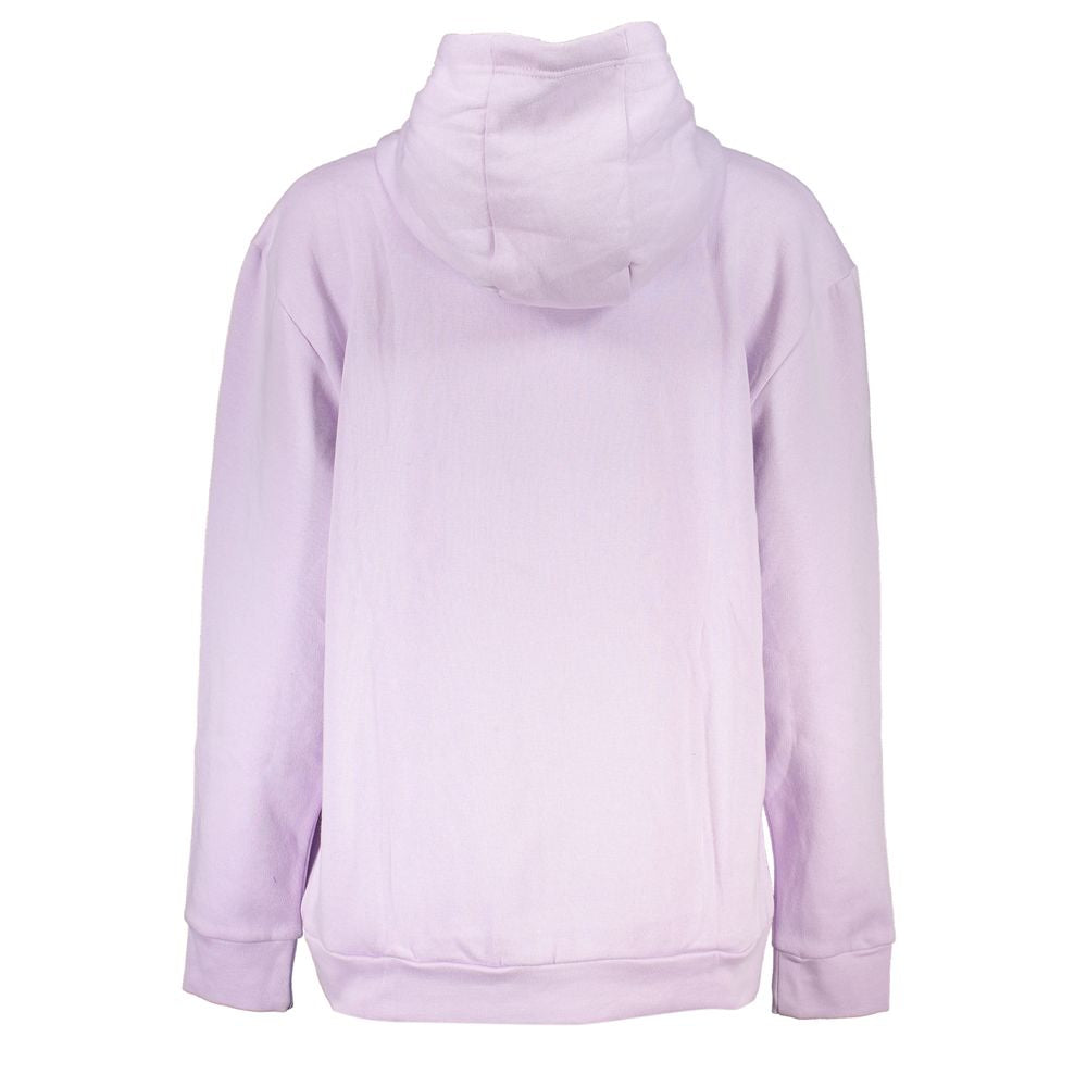 Cavalli Class Lila Baumwollpullover