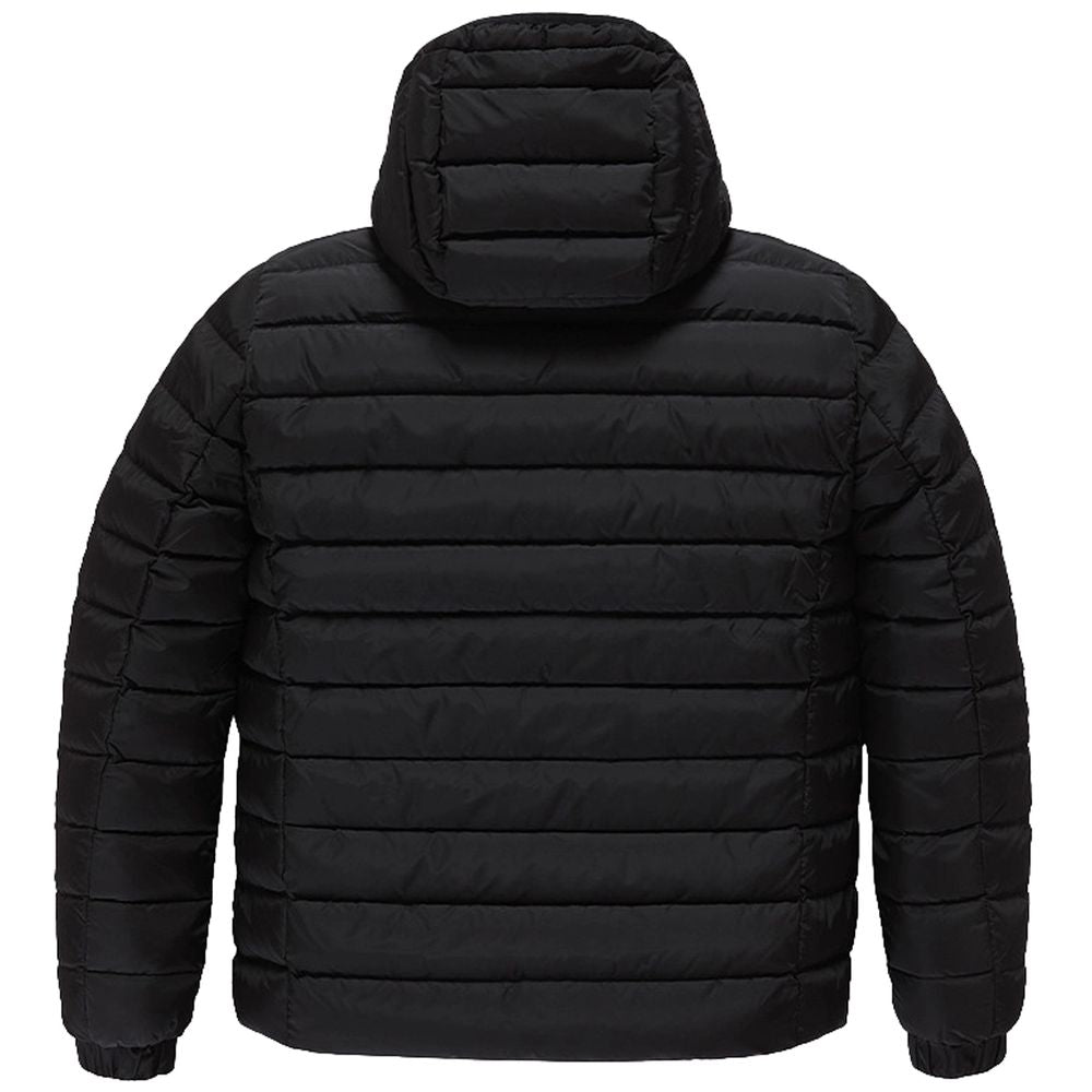 Refrigiwear Schwarze Nylon Herrenjacke