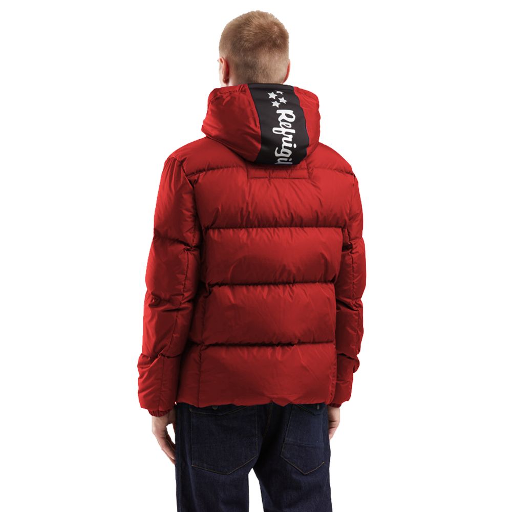 Refrigiwear Rote Nylonjacke