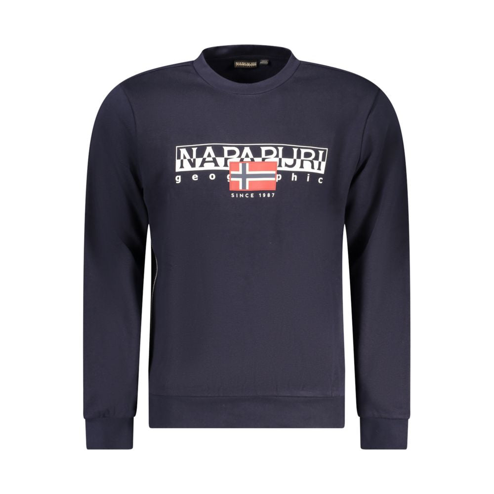 Napapijri Blauer Baumwollpullover