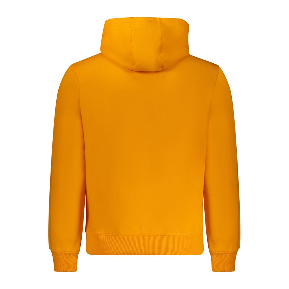 Napapijri Orangefarbener Baumwollpullover