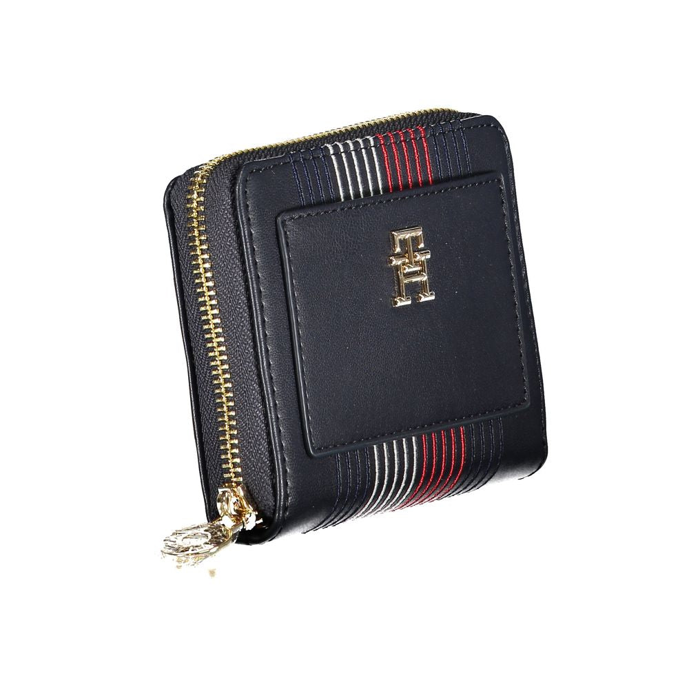 Tommy Hilfiger Portemonnaie aus blauem Polyethylen