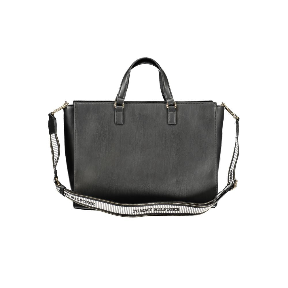 Tommy Hilfiger Black Polyethylene Handbag