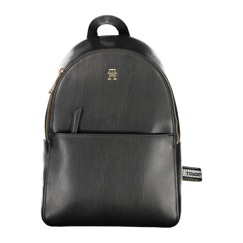 Tommy Hilfiger Schwarzer Polyethylen-Rucksack