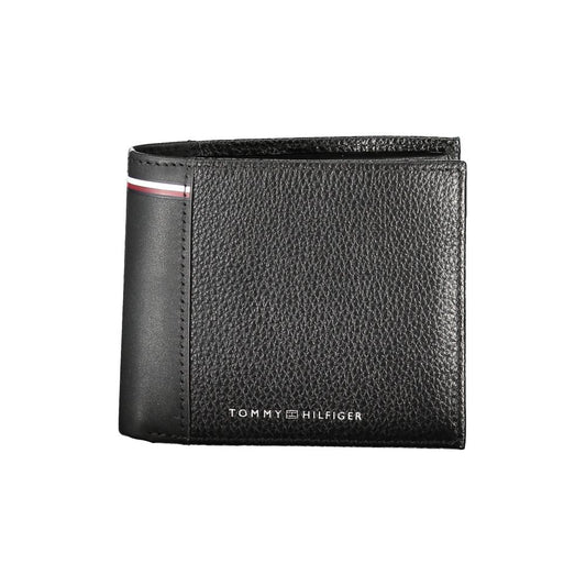 Tommy Hilfiger Black Leather Wallet