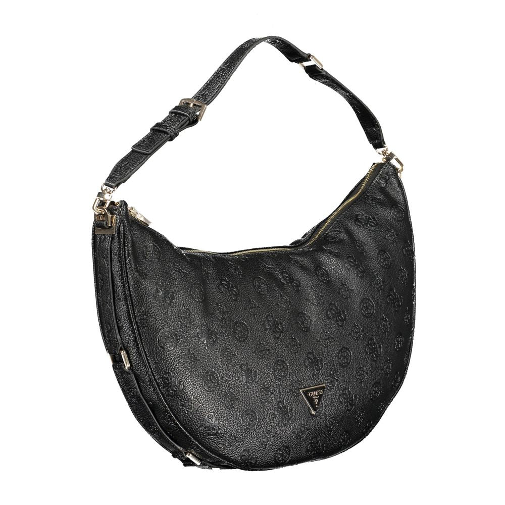 Guess Jeans Black Polyethylene Handbag