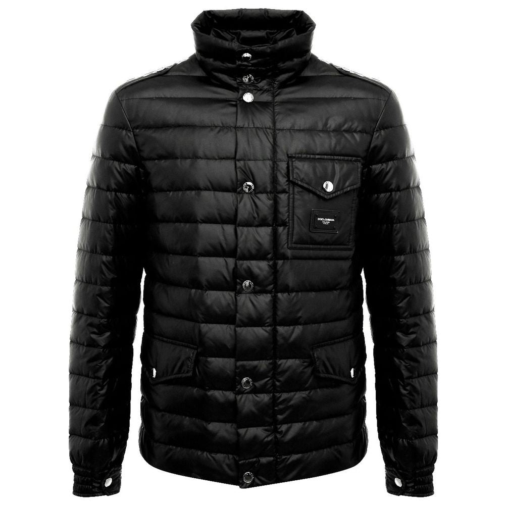 Dolce &amp; Gabbana Black Polyamide Jacket