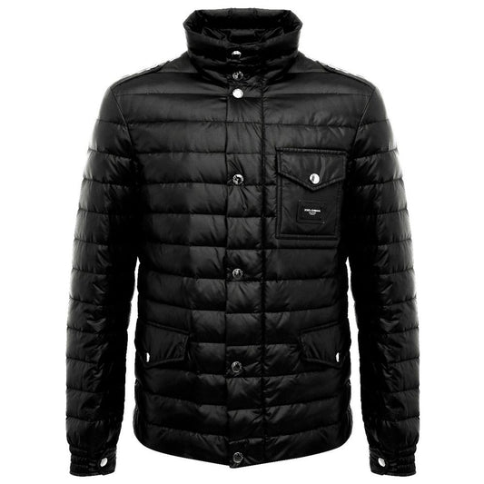 Dolce &amp; Gabbana Black Polyamide Jacket