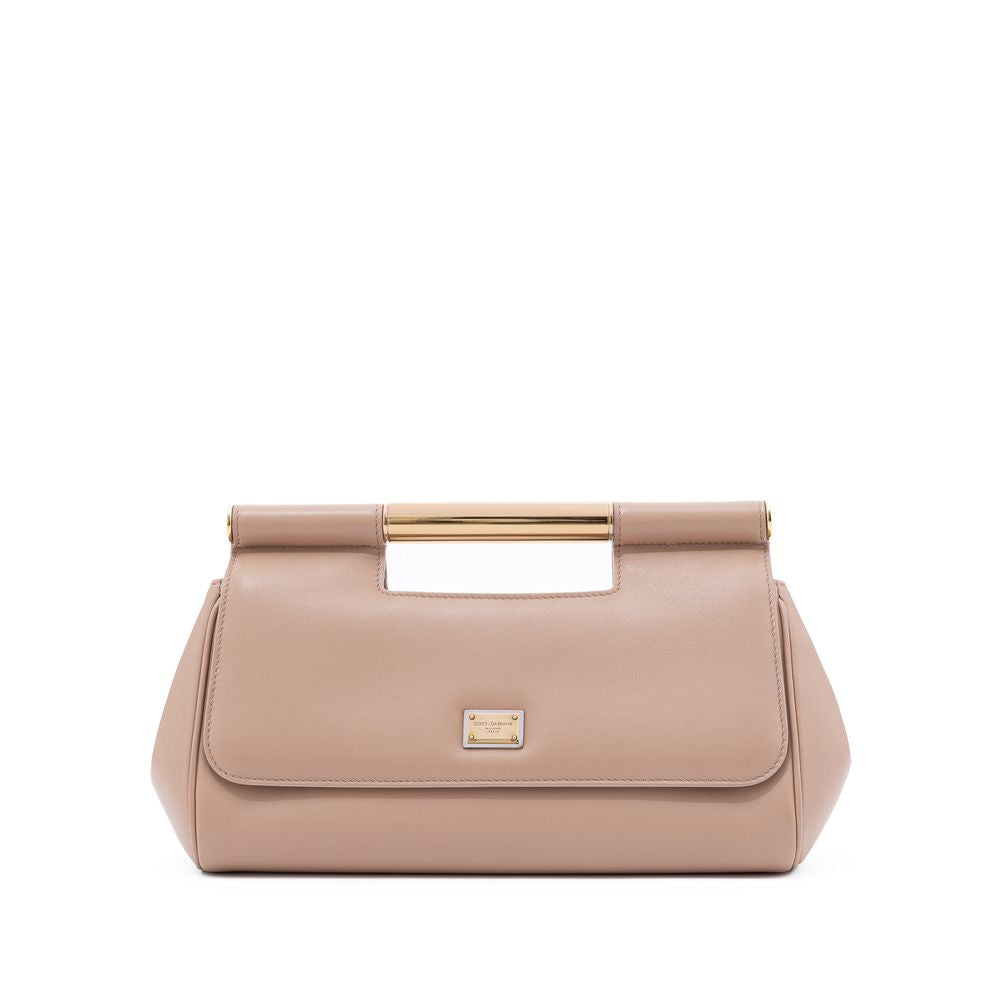 Dolce &amp; Gabbana Pink Leather Handbag