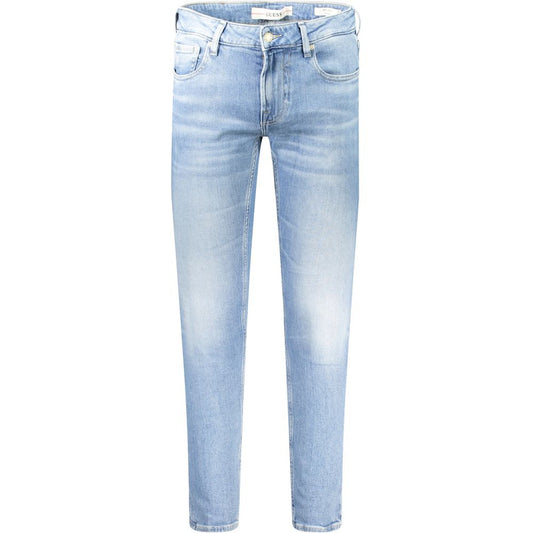 Guess Jeans Hellblaue Baumwolljeans & Hose