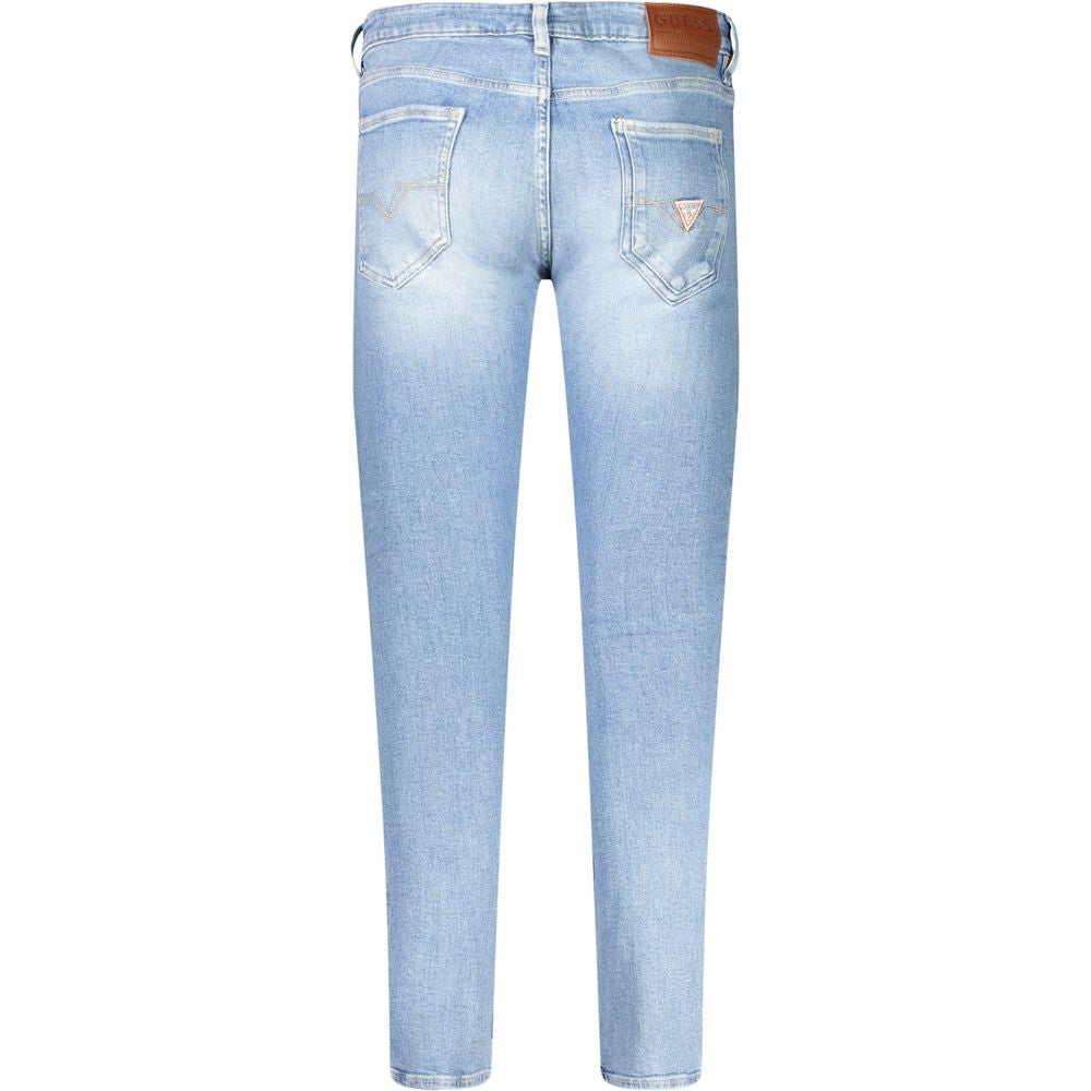 Guess Jeans Hellblaue Baumwolljeans & Hose