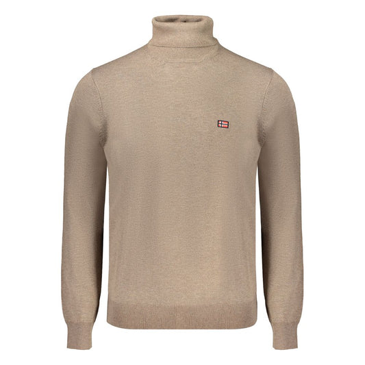 Norway 1963 Brauner Polyester-Pullover