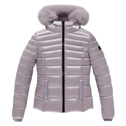 Refrigiwear Purple Nylon Jackets &amp; Coats