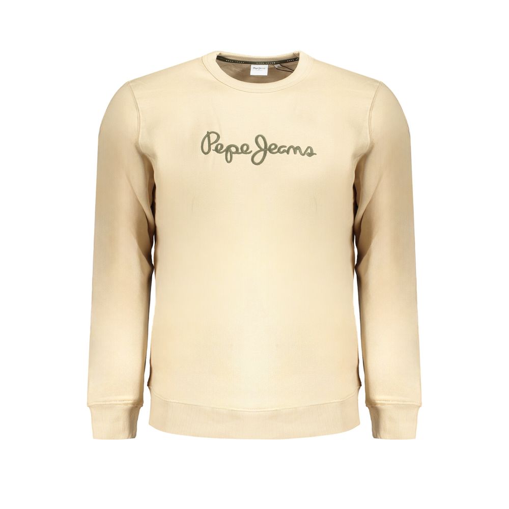 Pepe Jeans Beigefarbener Baumwollpullover