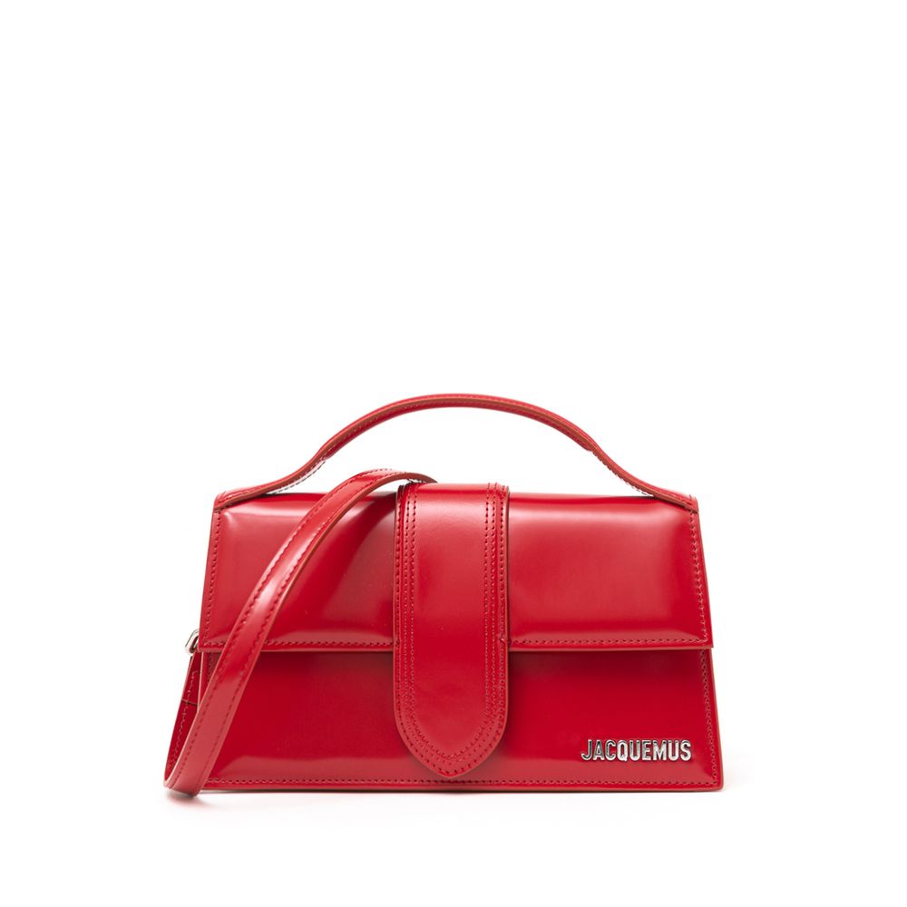 Jacquemus Rote Leder-Umhängetasche