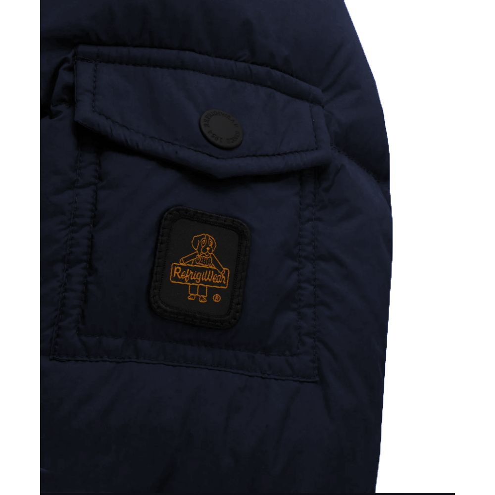 Refrigiwear Blue Polyester Jackets &amp; Coats